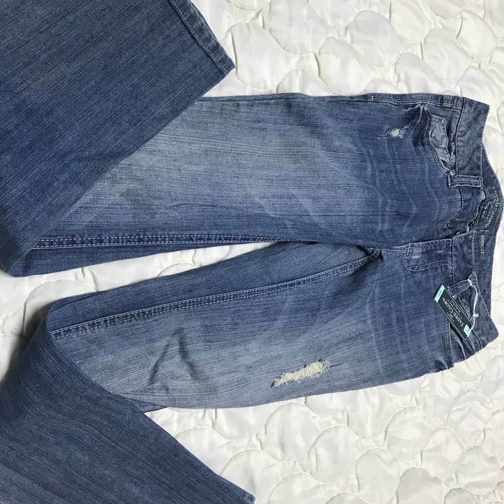 Faded glory size 4 boot cut juniors